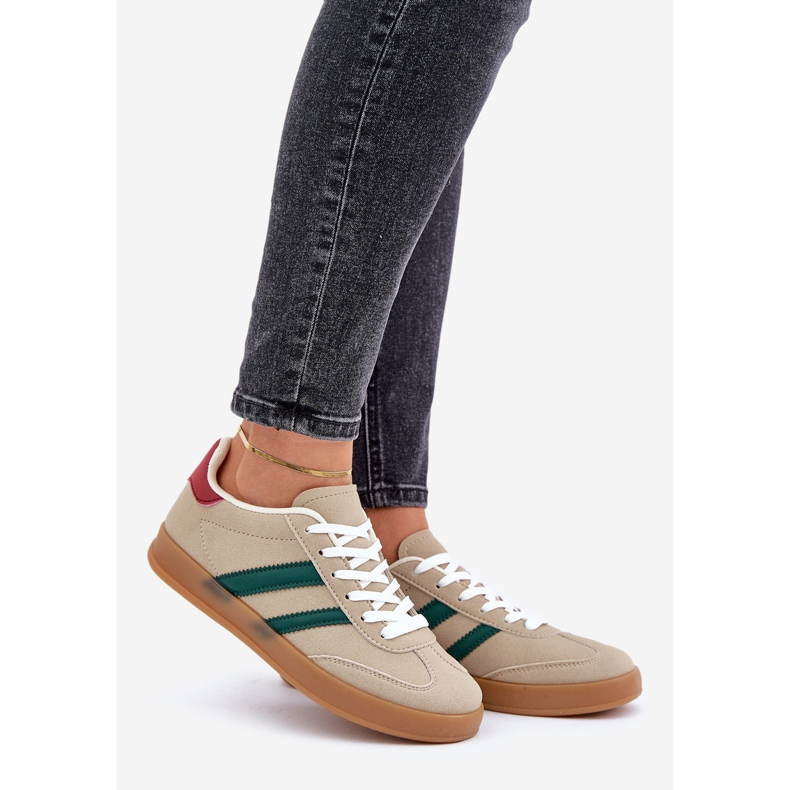 Sport-Low-Sneaker für Damen, Beige 1