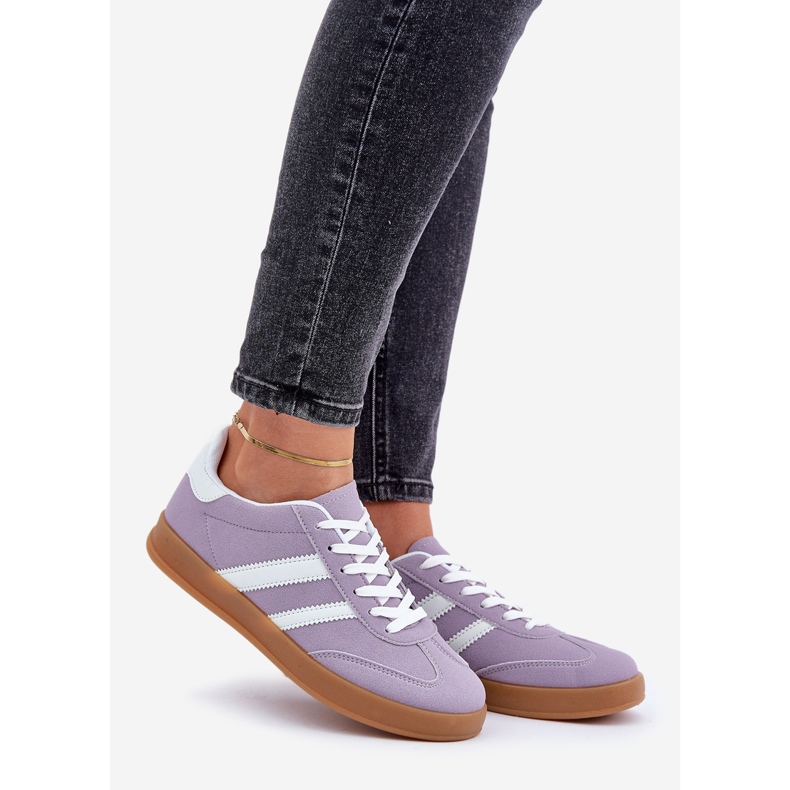 Sport-Low-Sneaker für Damen, Lila violett 1