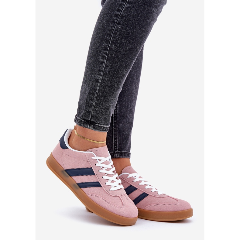 Sport-Low-Sneaker für Damen, Rosa 1