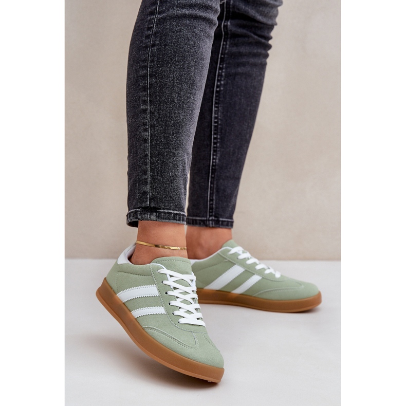 Sport-Low-Sneaker für Damen, Grün 2
