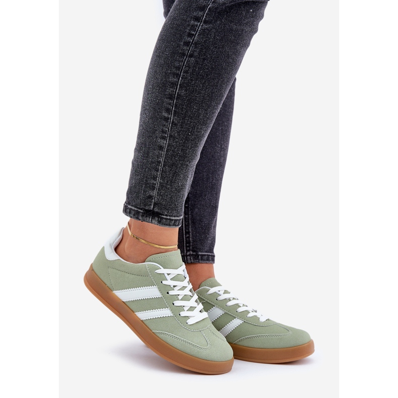 Sport-Low-Sneaker für Damen, Grün 1
