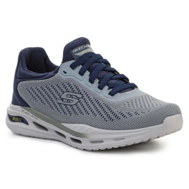Skechers Arch Fit Orvan Trayver Schuhe 210434-GYNV blau 1