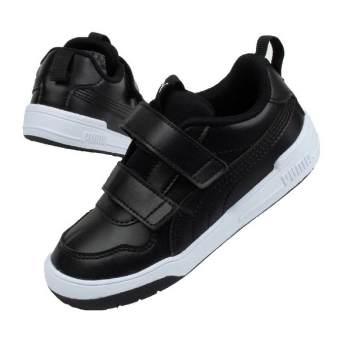Schuhe Puma Multiflex Jr 380741 01 schwarz marineblau 1