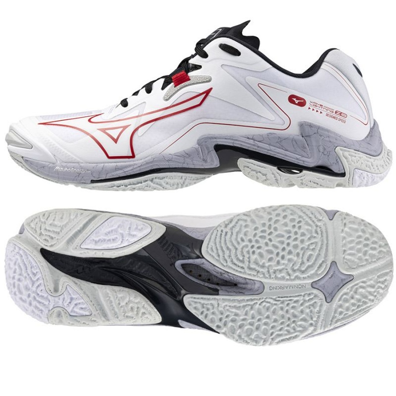 Mizuno Wave Lightning Z8 V1GA240096 Schuhe weiß 1