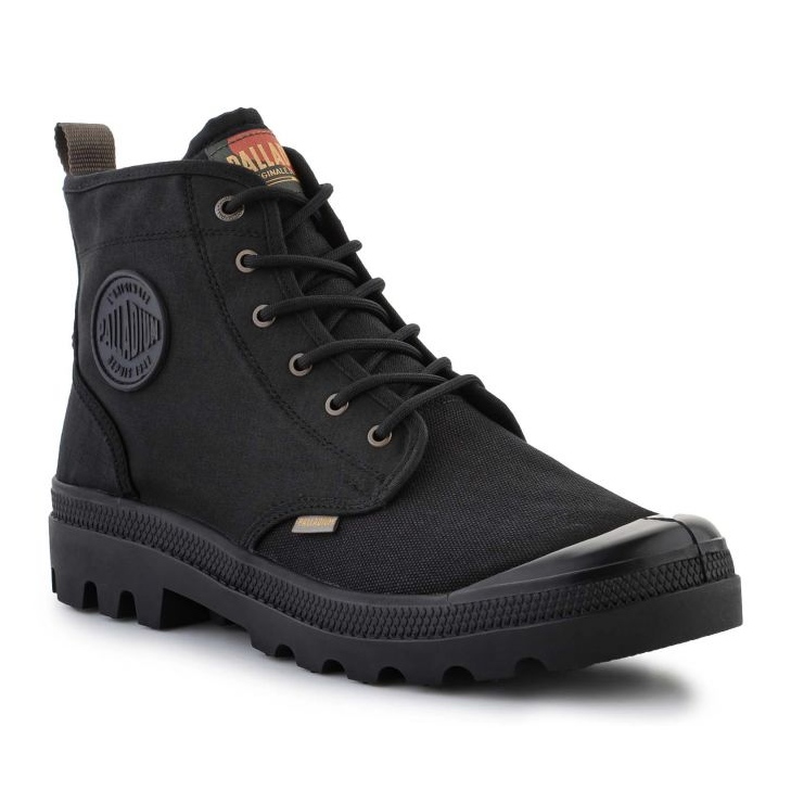 Schuhe Palladium Pampa Schatten 75 U 77953-008-M schwarz 1