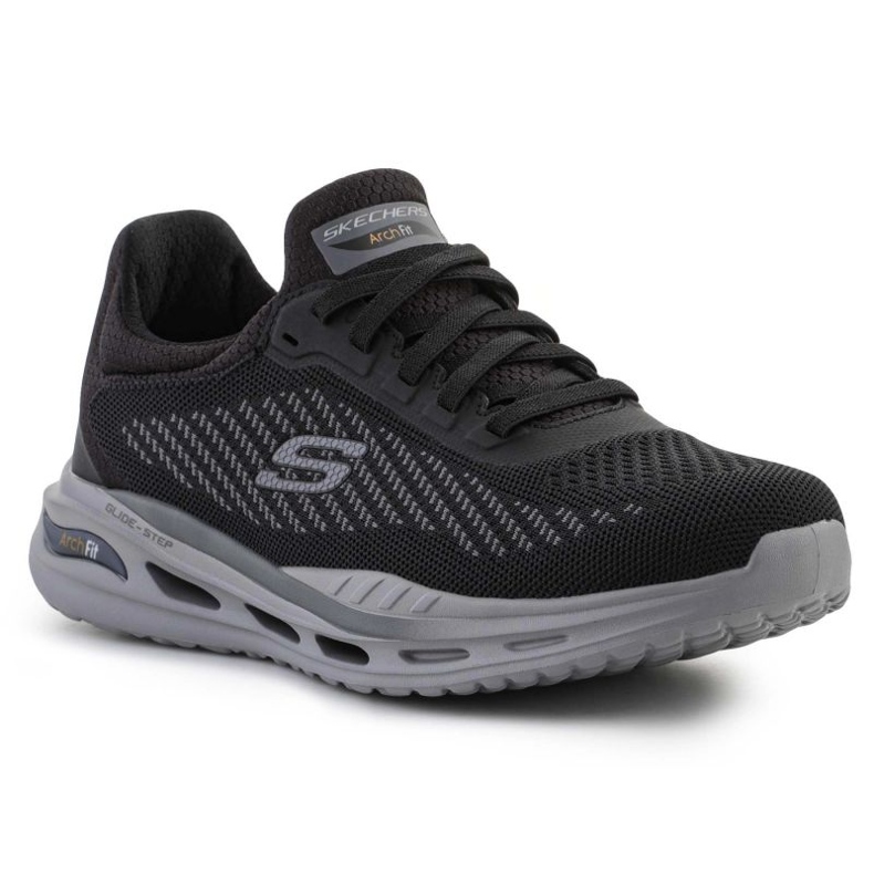 Skechers Arch Fit Orvan-Trayver 210434-BLK Schuhe schwarz 1