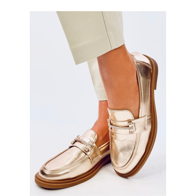 Ferdis Gold Damenmokassins – Inello gelb 2