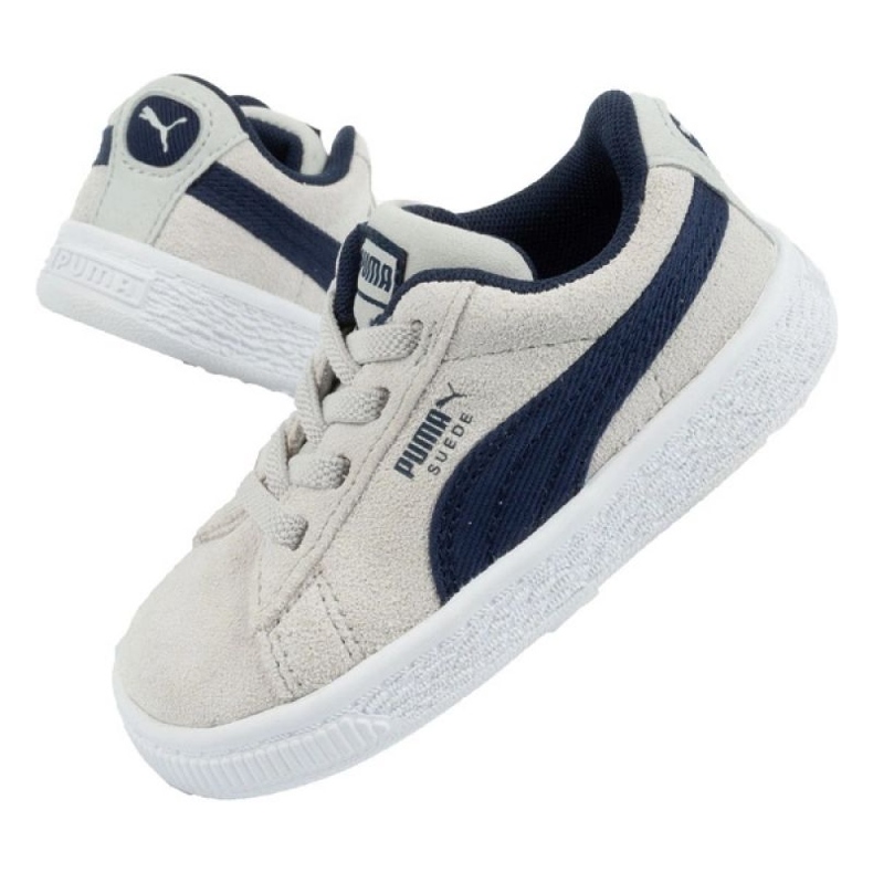 Puma Wildleder Sportschuhe 369684 02 grau 1