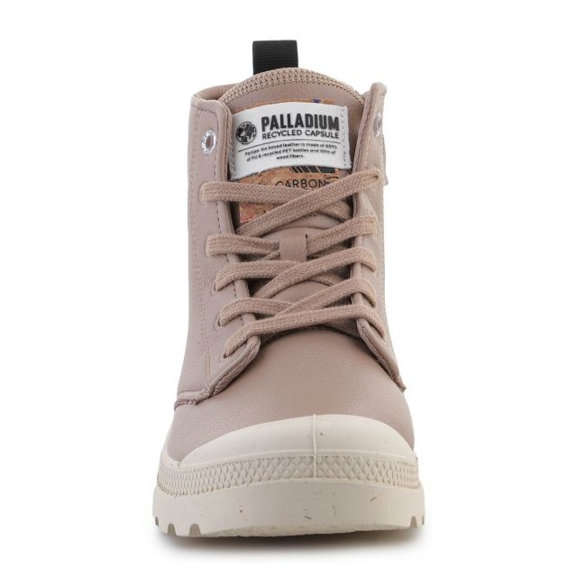 Palladium Pampa Hi Re-Vegn Lederschuhe 74378-284-M beige 2
