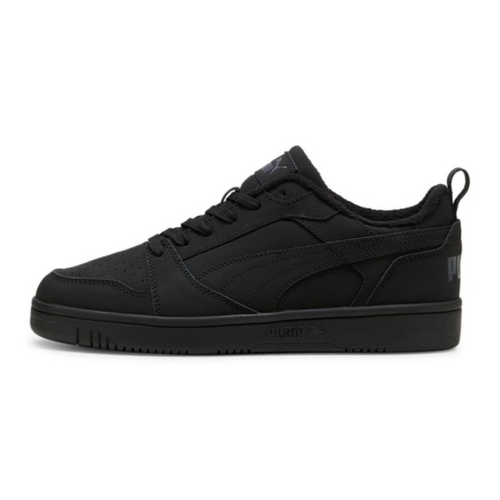 Puma Rebound v6 Low Nubuk-Sneaker 397475-03 schwarz 1