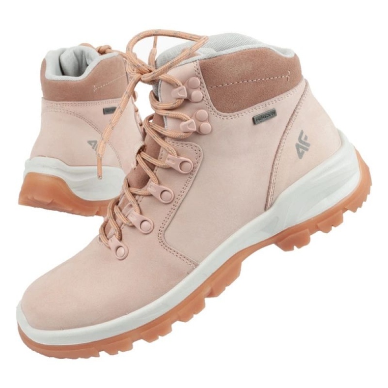 4F OBDH253 560 Trekkingschuhe beige 1