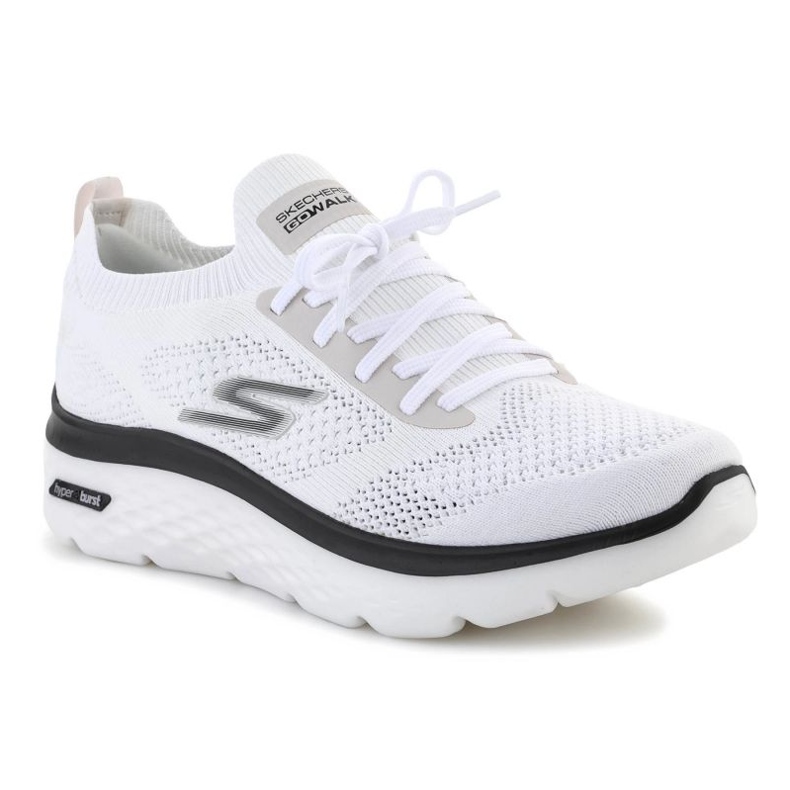 Schuhe Skechers Go Walk Hyper Burst-Maritime M 216083-WBK weiß 1