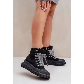 Isolierte Damenstiefel 24BT26-7929 schwarz 1