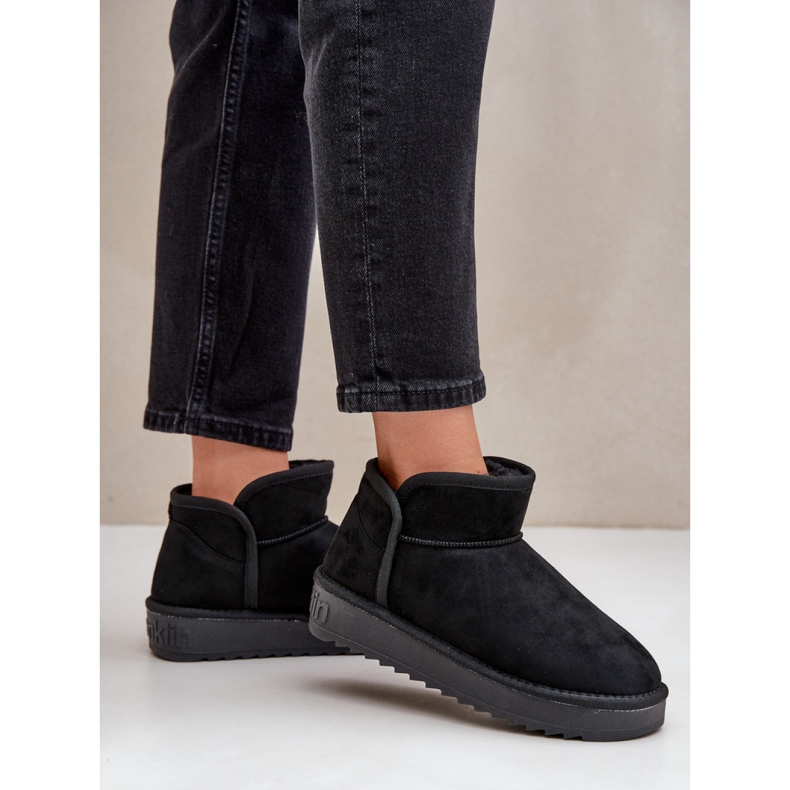 Isolierte Damen-Schneestiefel D.Franklin DFSH370010 schwarz 1