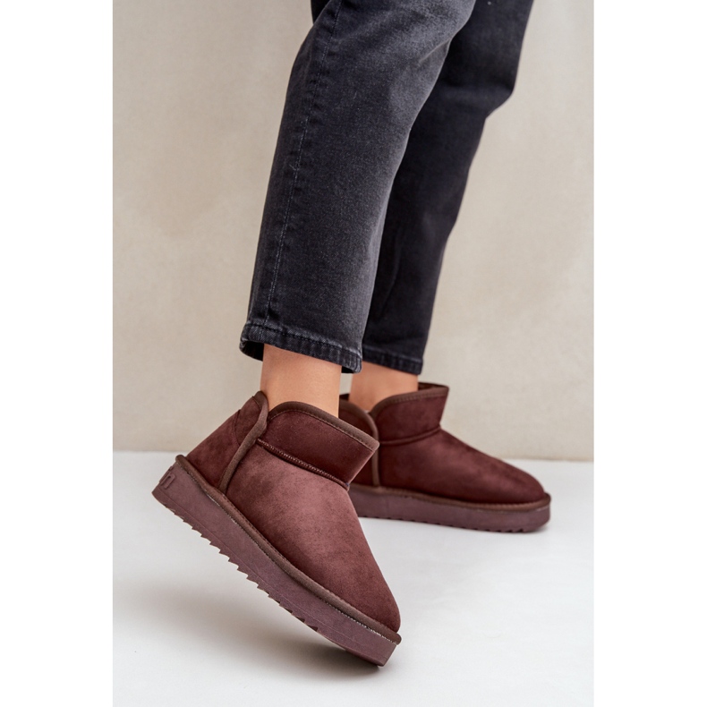 Isolierte Damen-Schneestiefel D.Franklin DFSH370010 braun 1