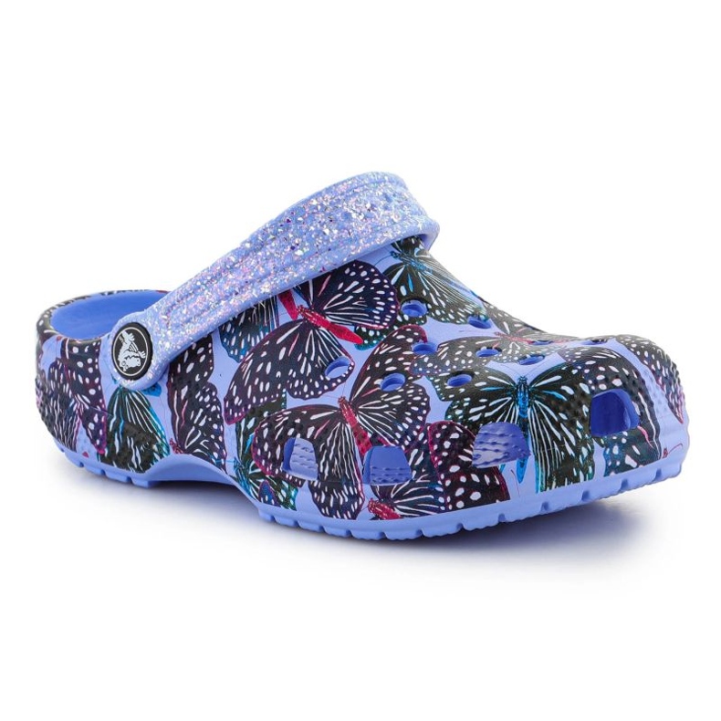 Crocs Classic Butterfly Clog 208297-5Q7 Flip-Flops blau 1