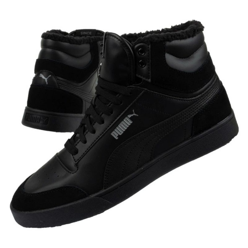 Puma Shuffle Mid Winterschuhe 387609 01 schwarz 1
