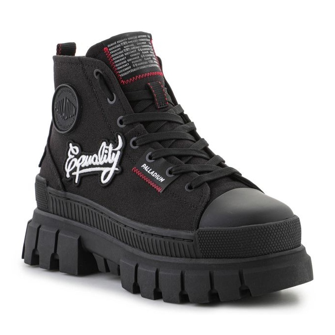 Palladium Revolt Hi Patch 99115-008-M Schuhe schwarz 1