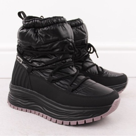 Filippo DBT6647 Damen-Slip-on-Schneestiefel, schwarz 2