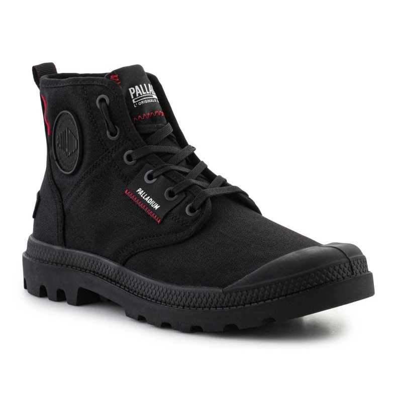 Palladium Pampa Hi Patch 79117-008-M Schuhe schwarz 1