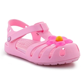 Crocs Isabela Charm Sandalen 208445-6S0 rosa 1