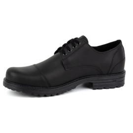 Polbut Herren-Lederschuhe 2120/2 schwarz 1