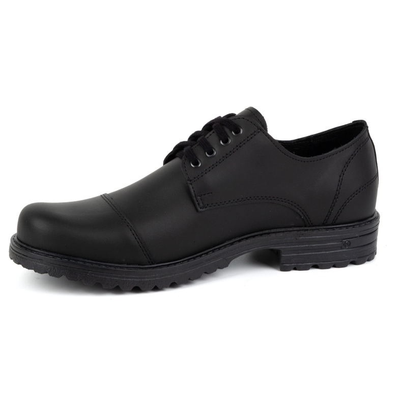 Polbut Herren-Lederschuhe 2120/2 schwarz 1