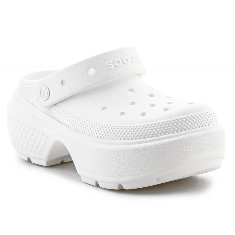 Crocs Stomp Clog 209347-0WV Flip-Flops weiß 2