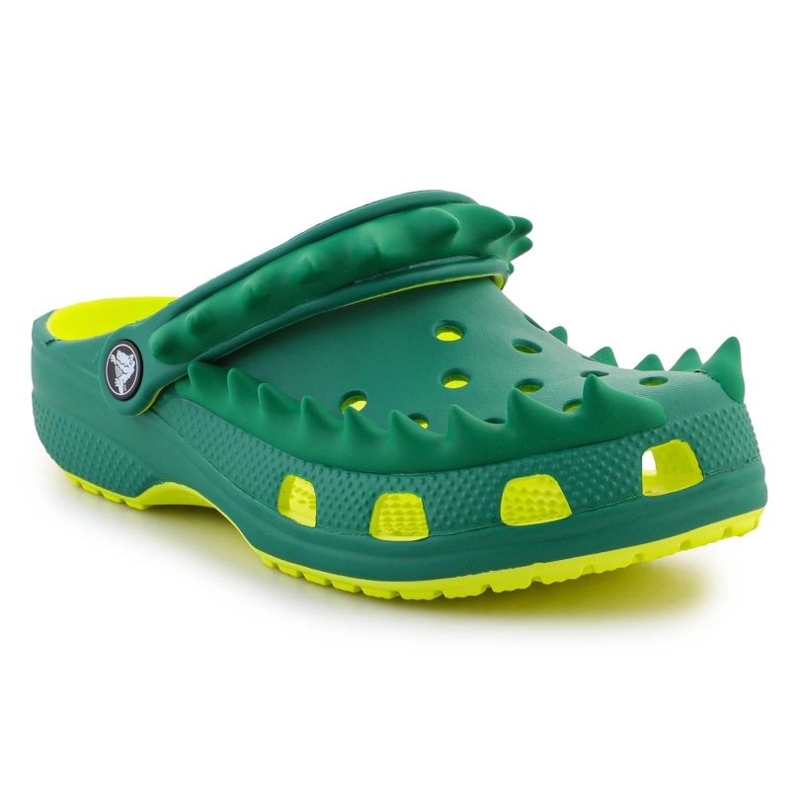 Crocs Classic Spikes Clog T 210010-76U Flip-Flops grün 2