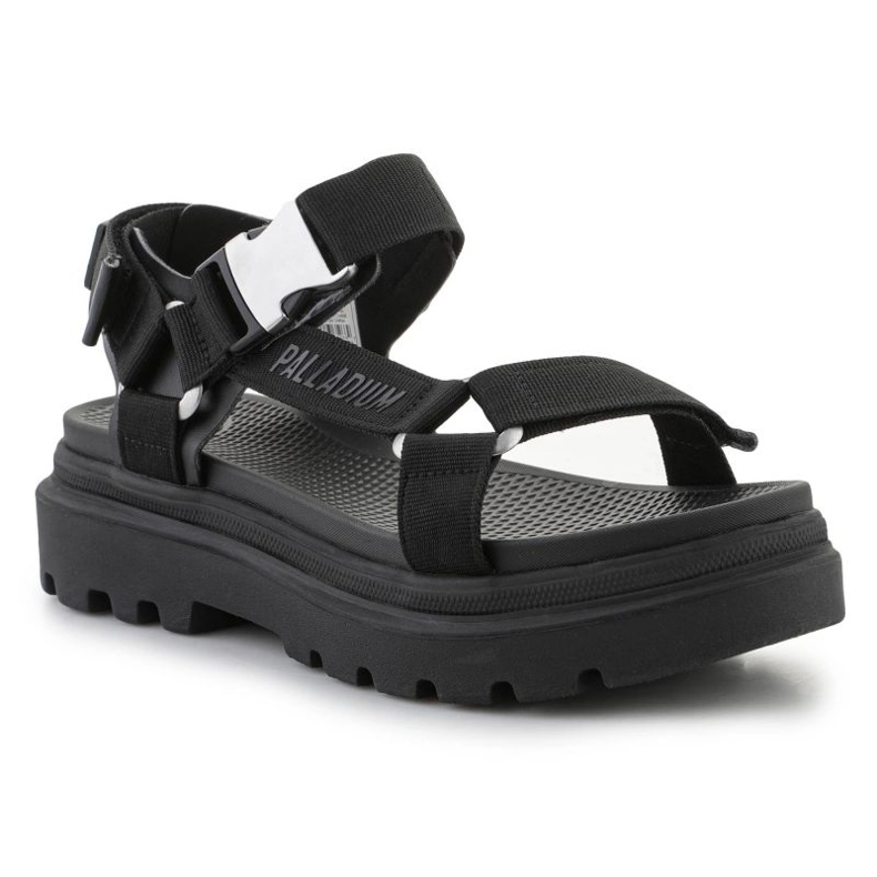 Palladium Pallacruise Strap Schwarze Sandalen 97465-001-M 2