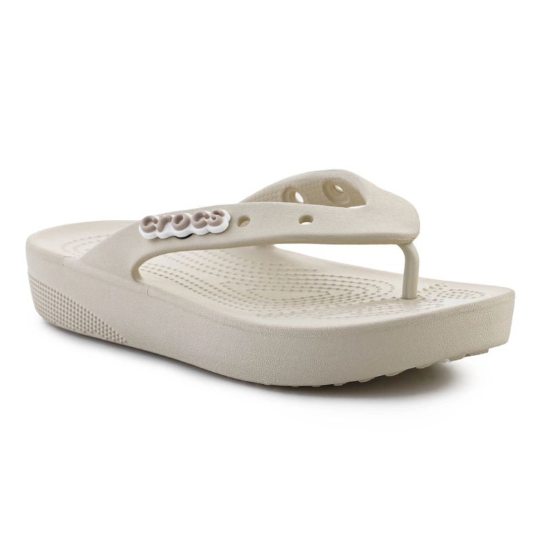 Crocs Classic Platform Flip 207714-2Y2 Flip-Flops beige 2