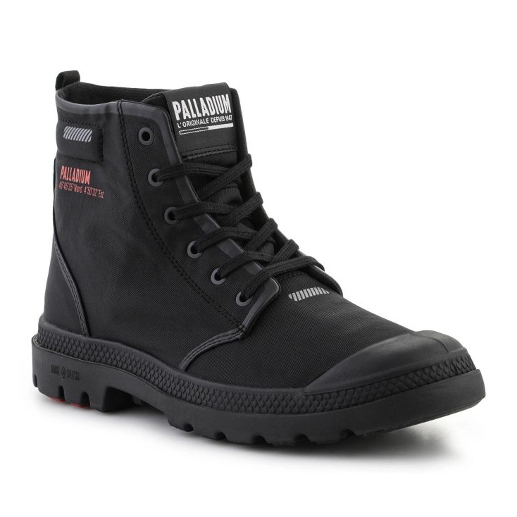 Palladium Pampa Lite+ Hi Schuhe 79102-008 schwarz 2