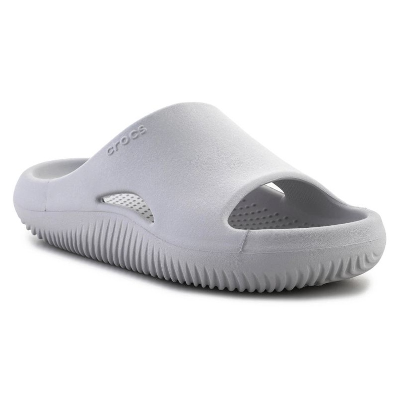 Crocs Mellow Recovery Slide Atmosphere U 208392-1FT Flip-Flops grau 2