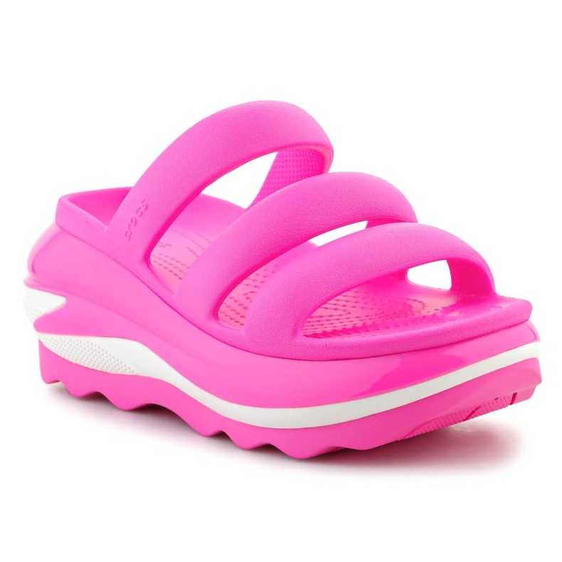 Crocs Mega Crush Triple Strap 209842-6TW Flip-Flops rosa 2