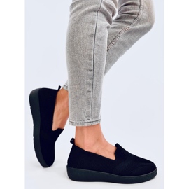 Damen-Sock-Sneaker, schwarz 2