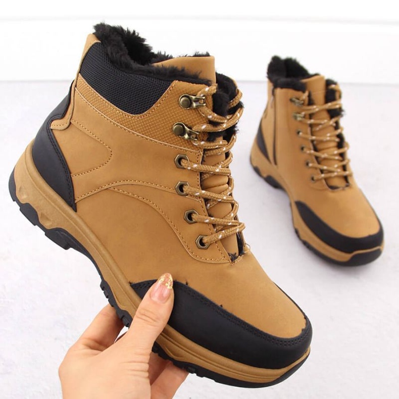 Vanhorn Kamel-Trekkingstiefel beige 1