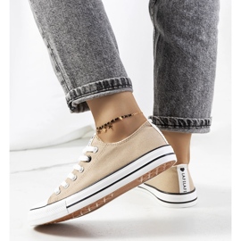 Klassische beige Kolind Damen-Sneakers 2