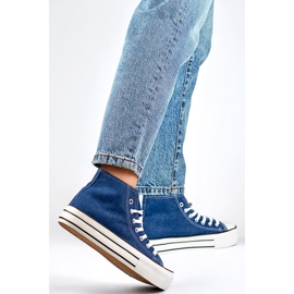 Modell 5012JE Blaue Turnschuhe – PRIMO 2