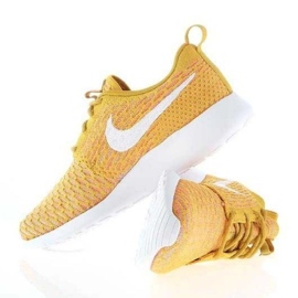 Nike Rosherun Flyknit W 704927-700 Schuhe orange 10