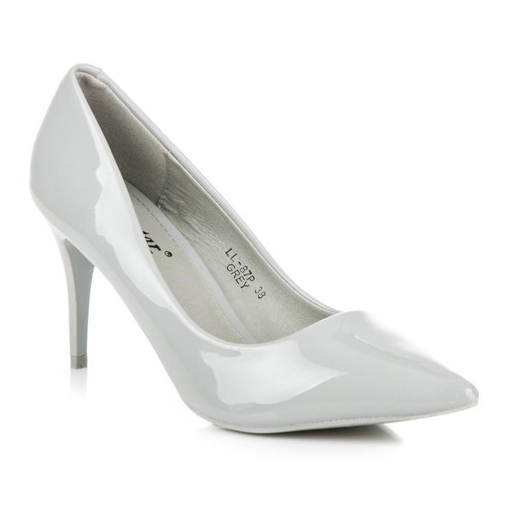 Seastar Lackierte Pumps grau 1