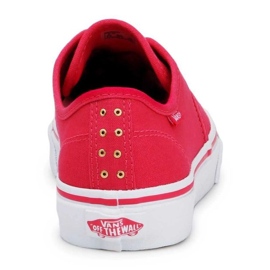 Vans Camden Stripe VN000ZSOR6O1 Schuhe rot 5