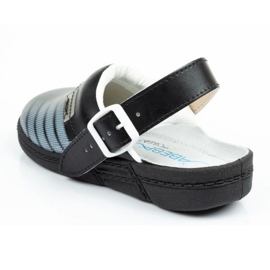 Medizinische Schuhe Abeba U 7212 Hausschuhe schwarz 4