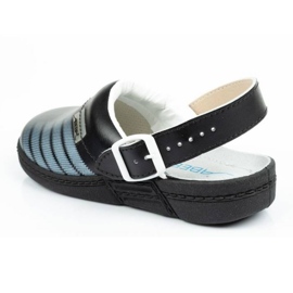 Medizinische Schuhe Abeba U 7212 Hausschuhe schwarz 5