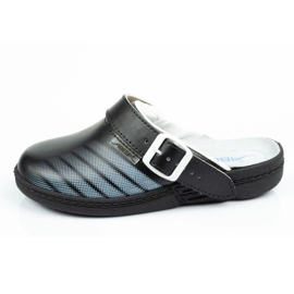 Medizinische Schuhe Abeba U 7212 Hausschuhe schwarz 12