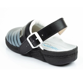 Medizinische Schuhe Abeba U 7212 Hausschuhe schwarz 15