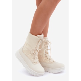 Inua Damen-Schneestiefel mit Primaloft 4F-Isolierung 4FRAW24FSBSF012 Beige 1