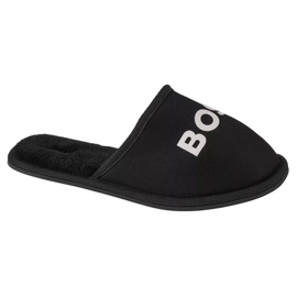 Boss-Logo-Hausschuhe J29312-09B schwarz 4