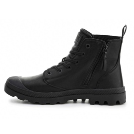 Palladium Pampa Zip Lth Ess 76888-008-M Schuhe schwarz 4