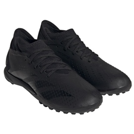 Adidas Predator Accuracy.3 Tf M GW4639 Fußballschuhe schwarz schwarz 3