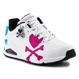 Skechers Crossing Hearts W 155227-WMLT Schuhe weiß 5
